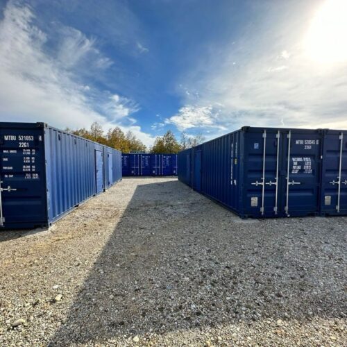 Container als Lagerräume